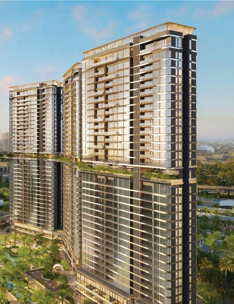 phối cảnh dự án palm river