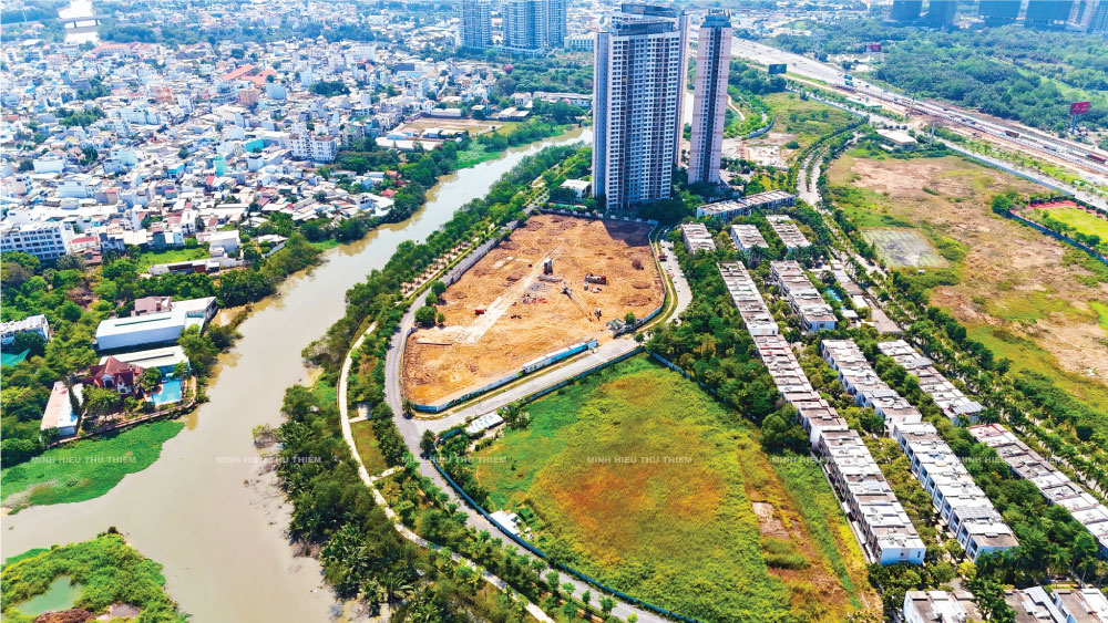 Hình ảnh tiến độ dự án palm river